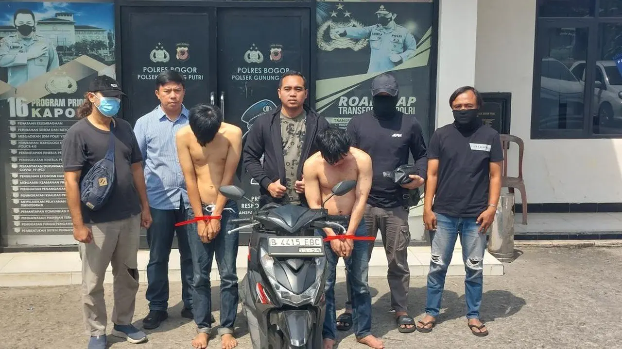 Sindikat Curanmor Bogor Dibongkar, Polisi Sita Senjata Api Rakitan