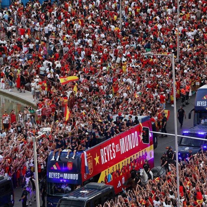 Spanyol Rayakan Gelar Juara Piala Dunia 2026 di Madrid