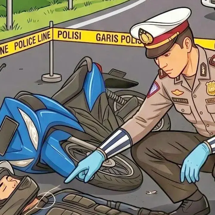 Tabrakan Maut di Bogor: Motor Gagal Salip Renggut Nyawa Satu Pengendara