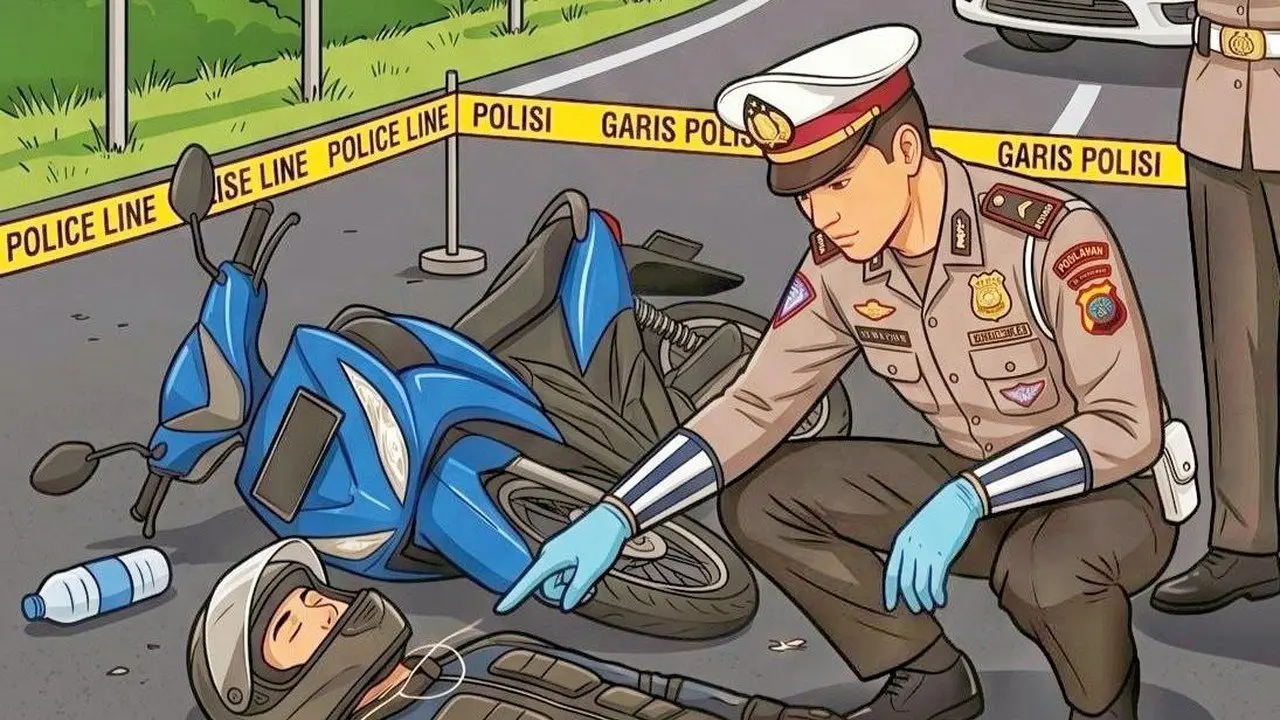 Tabrakan Maut di Bogor: Motor Gagal Salip Renggut Nyawa Satu Pengendara