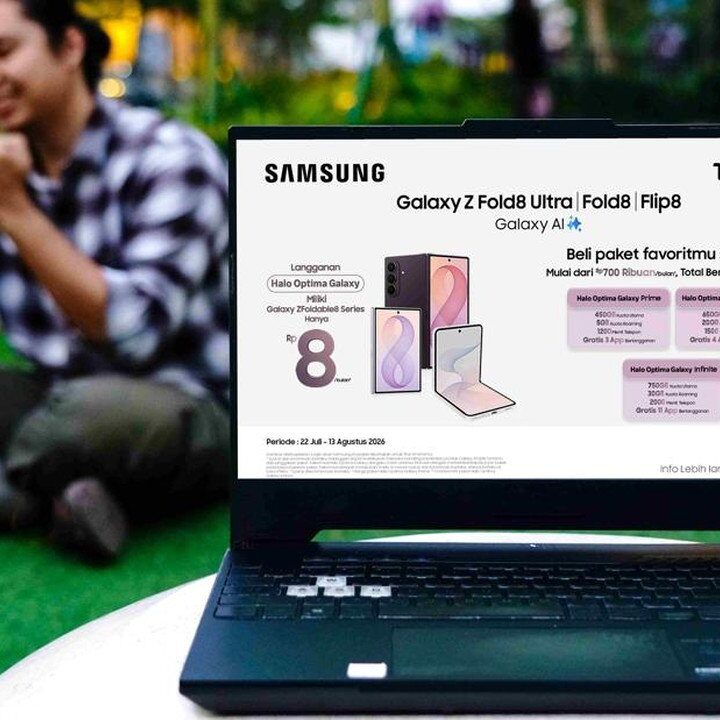 Telkomsel dan Samsung Kolaborasi Luncurkan Paket Bundling Halo Optima Galaxy