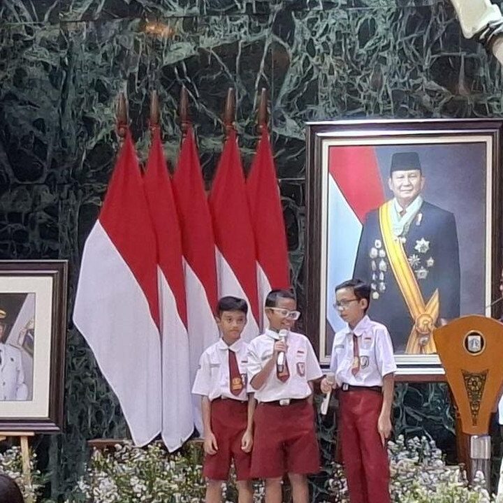 Tiga Bocah SD Juara Lomba Robotik Ingin Ciptakan Solusi Kemacetan dan Sampah DKI