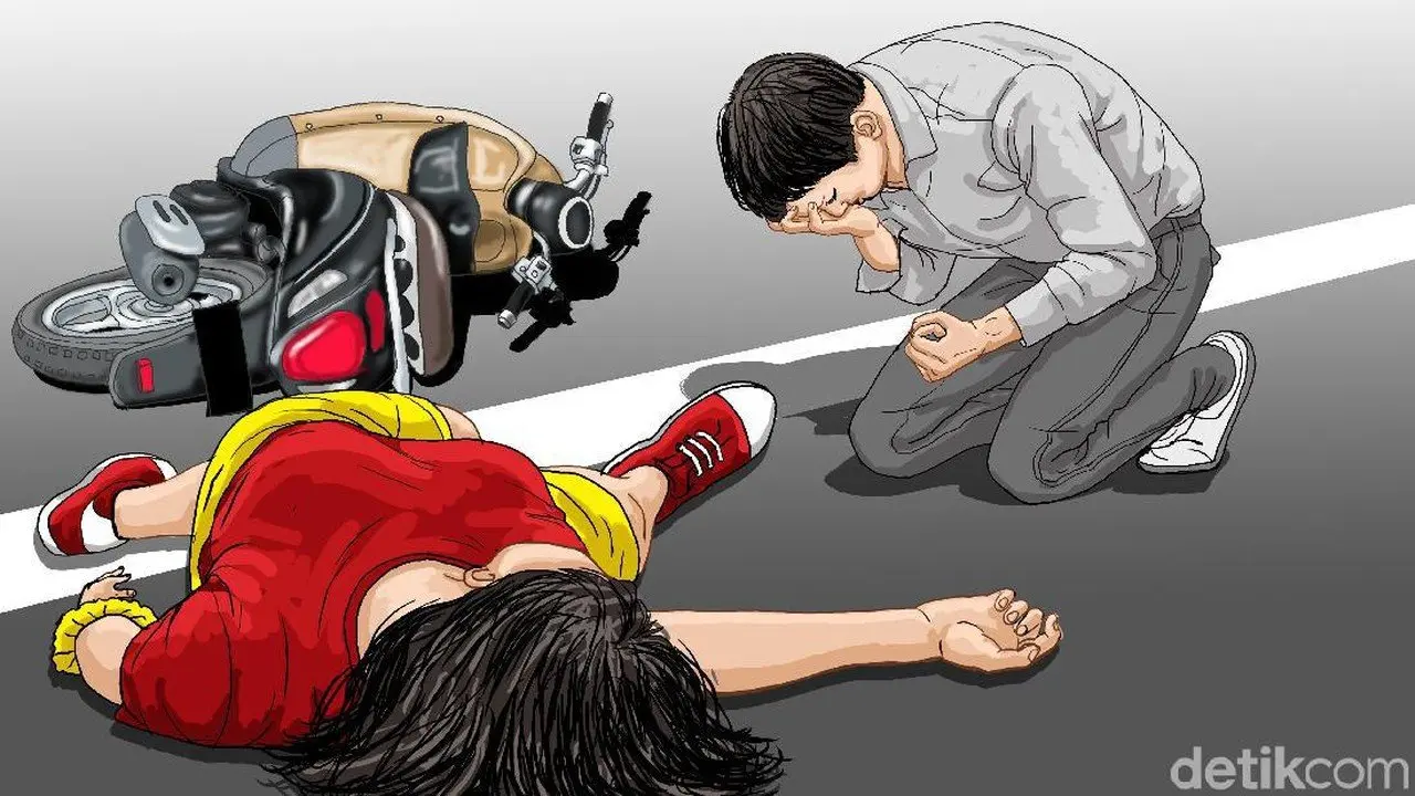 Tragedi Cileungsi: Pemotor Wanita Tewas Terlindas Truk Usai Gagal Mendahului