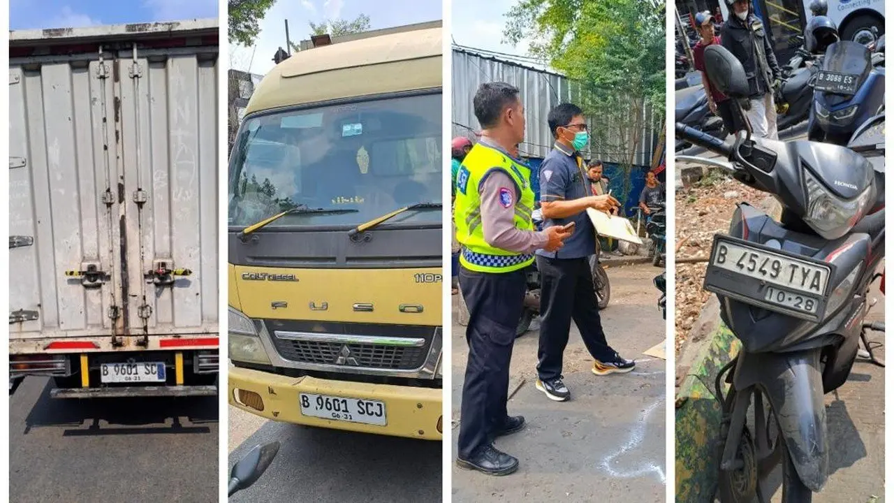 Truk Boks Hantam Motor di Kramat Jati, Satu Tewas di Tempat