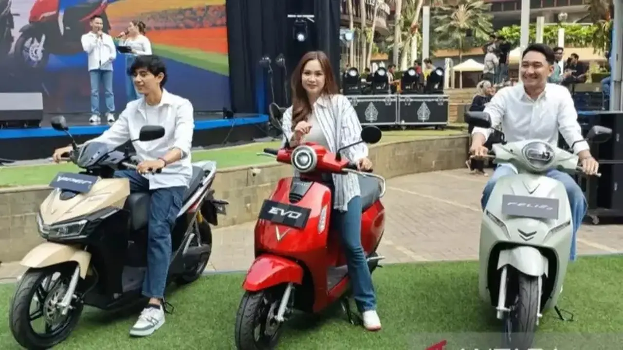 VinFast Gebrak Pasar Motor Listrik Indonesia dengan Tiga Model Baru