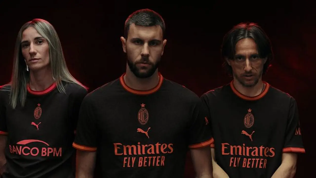 AC Milan Rilis Jersey Ketiga 2026-2027, Hadir dengan Teknologi Reaktif UV