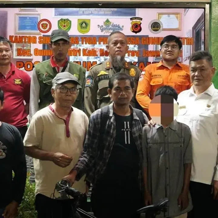 Anak Berkebutuhan Khusus Ditemukan di Kantor Desa Bogor Setelah Hilang Tujuh Hari