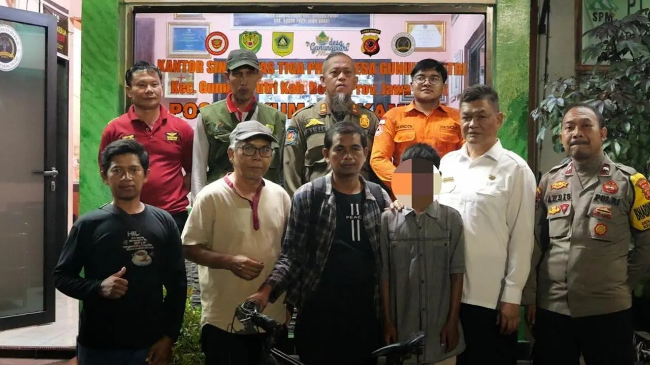 Anak Berkebutuhan Khusus Ditemukan di Kantor Desa Bogor Setelah Hilang Tujuh Hari