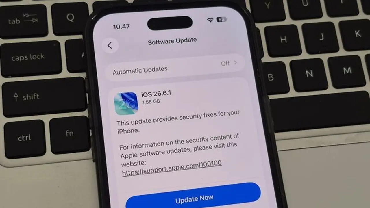 Apple Rilis Pembaruan Keamanan iOS 26.6.1, Ini yang Perlu Diketahui