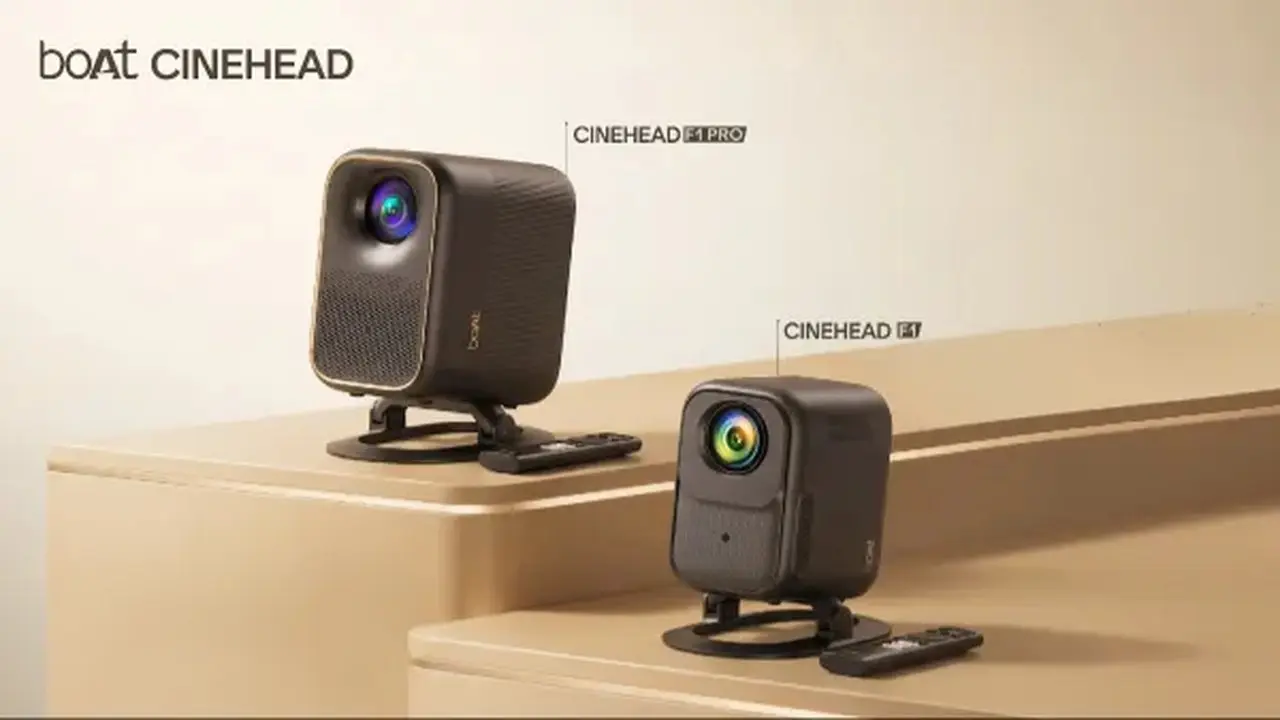 boAt Luncurkan Proyektor CineHead F1 Pro di India dengan Dukungan Google TV