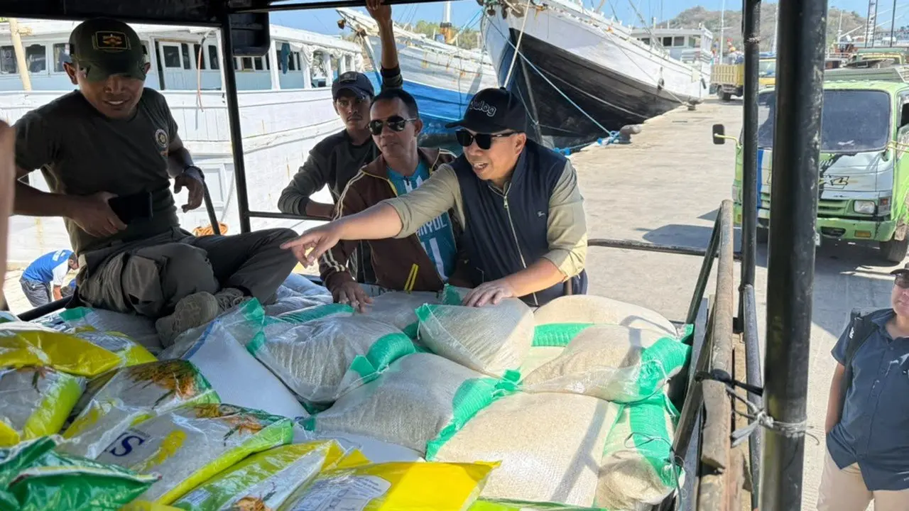 BULOG Jamin Stok Beras Aman di NTT, Distribusi Bantuan Bencana Lancar