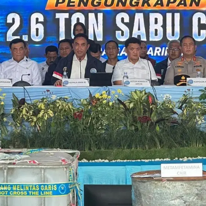 Kepala BNN Tegaskan Komitmen Berantas Narkoba di Perairan Internasional Kepri