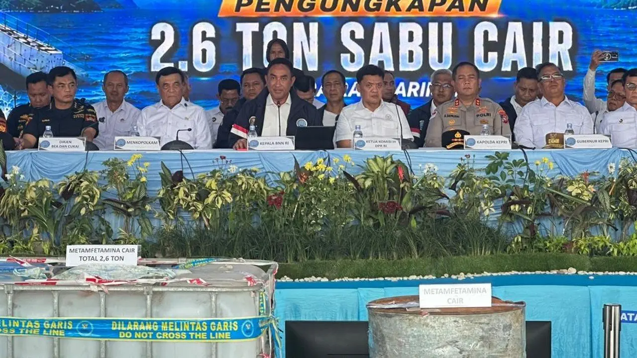 Kepala BNN Tegaskan Komitmen Berantas Narkoba di Perairan Internasional Kepri