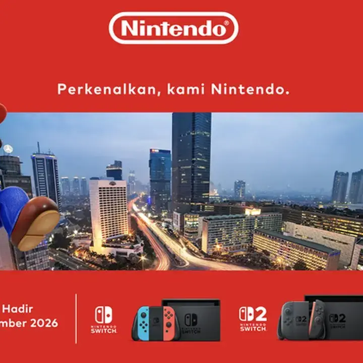 Nintendo Umumkan Kehadiran Resmi di Indonesia, Switch Hadir Desember 2026