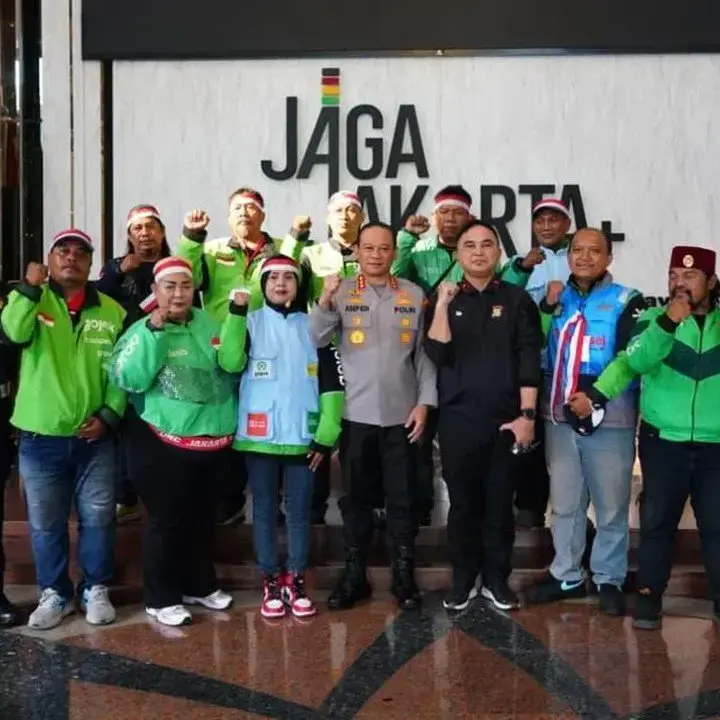 Polda Metro Jaya dan Komunitas Ojol Bersinergi Jaga Jakarta Lewat “Kopdar Kebangsaan”