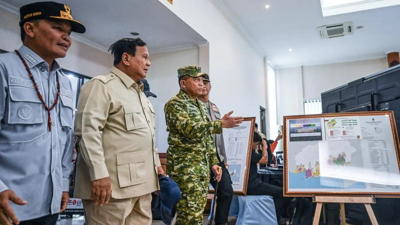 Prabowo Pantau Langsung Penanganan Karhutla di Tengah Ancaman El Nino Ekstrem