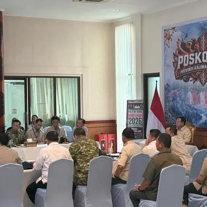 Prabowo Pimpin Rapat Karhutla di Palangkaraya, Lanjut dari Pontianak