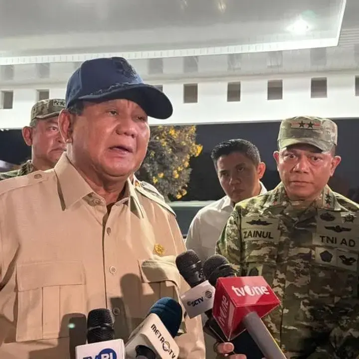 Prabowo Tegaskan Penindakan Tegas Pelaku Karhutla