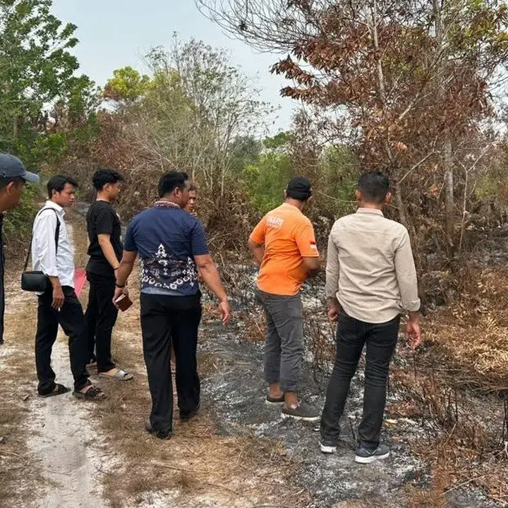 Pria Senter Tertangkap Bakar Lahan di Palangka Raya Setelah Dipergoki Bocah