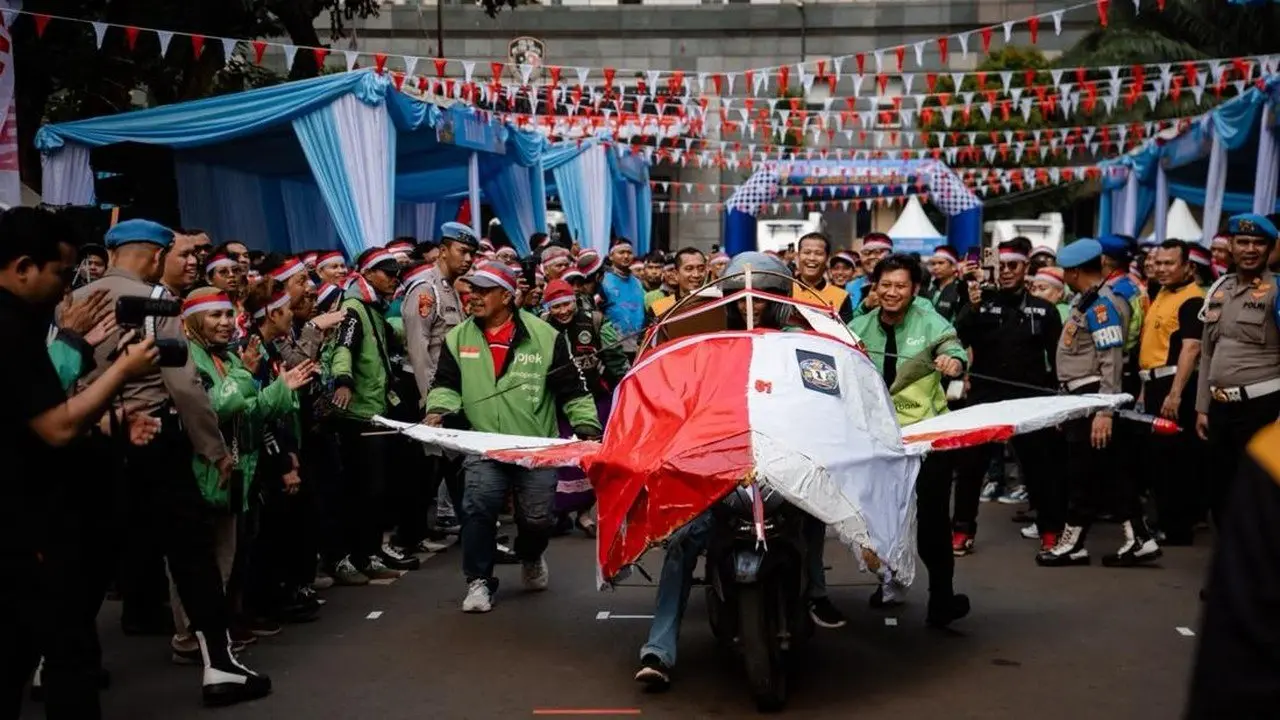 Ratusan Ojol Jaga Jakarta, Polda Metro Jaya Apresiasi Peran Komunitas