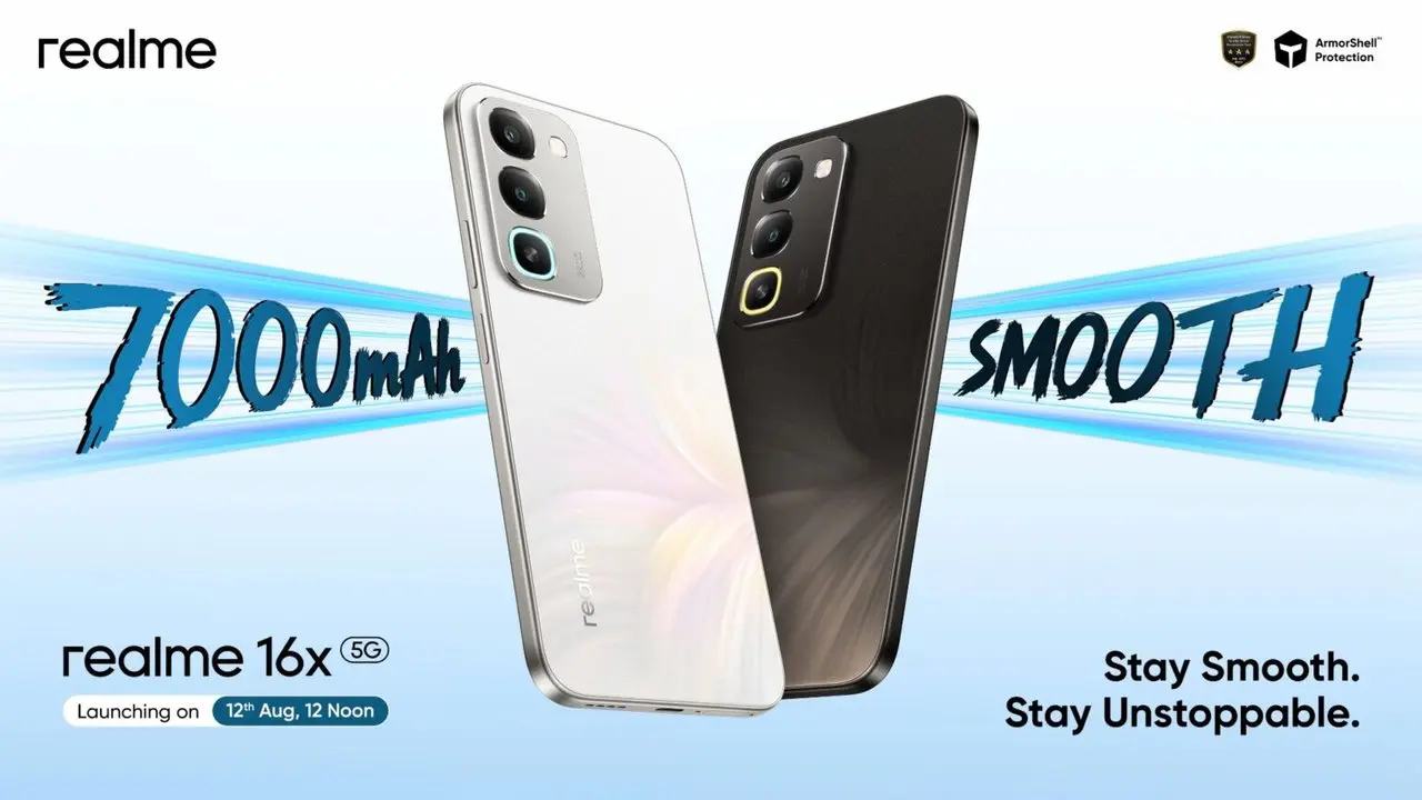 Realme 16x 5G Siap Meluncur: Baterai Jumbo 7.000mAh dan Layar 144Hz Jadi Andalan