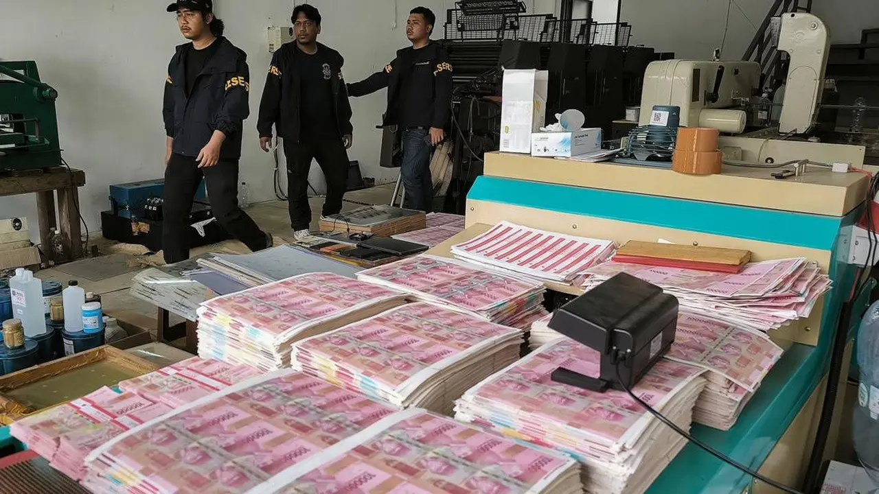 Sindikat Uang Palsu Rp 36 Miliar Raup Keuntungan Besar, Polisi Ungkap Modus 3:1