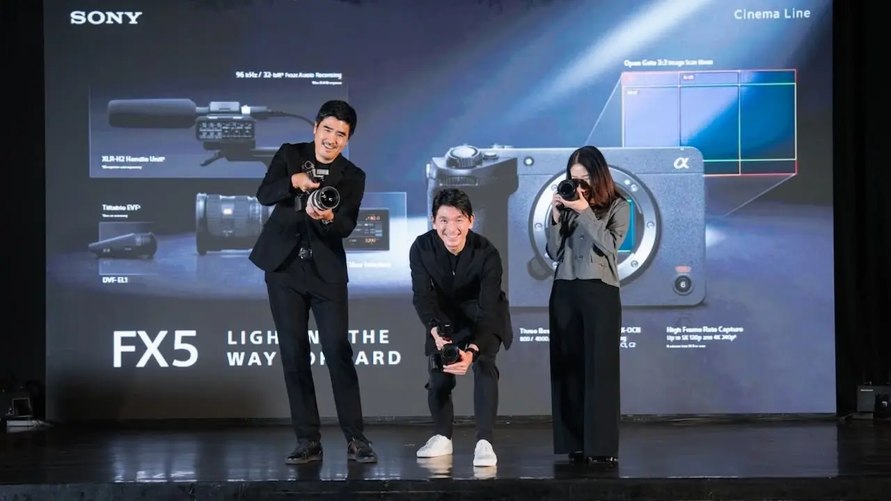 Sony FX5 Resmi Meluncur, Kamera Cinema Line Pertama dengan Fitur Open Gate dan RAW Internal