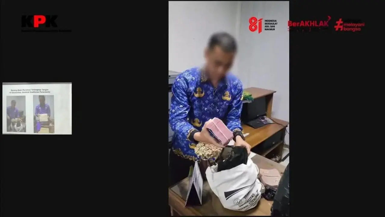 Uang Ratusan Juta Hasil Pemerasan Calon Mahasiswa Baru Unsoed Ditemukan KPK