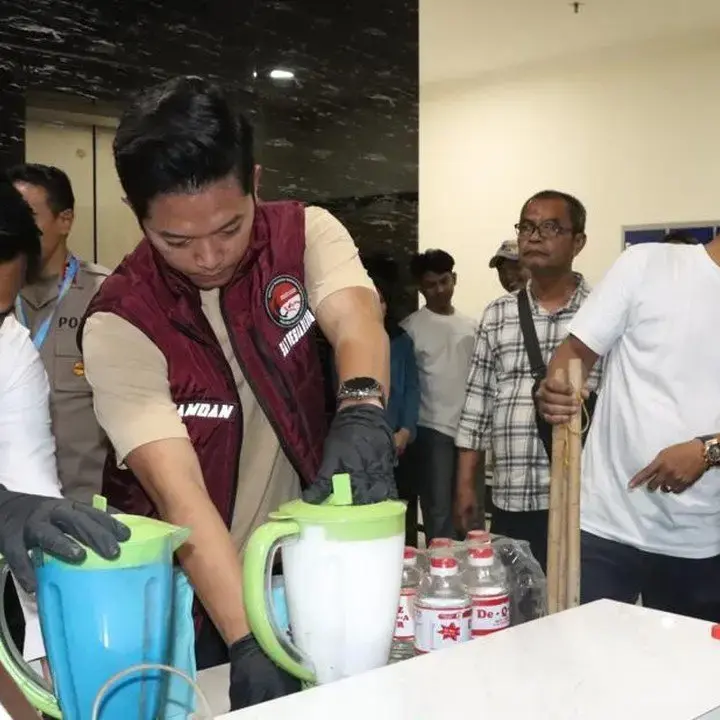 1 Kg Sabu dan Ribuan Ekstasi Dimusnahkan Polres Jakarta Barat