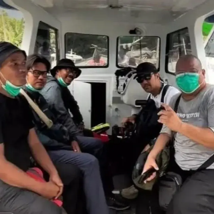 5 Jurnalis Hilang Kontak Saat Liput Anak Krakatau, Pencarian Intensif Dilakukan