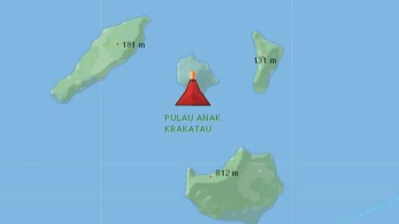 Abu Vulkanik Anak Krakatau Dipastikan Belum Mencapai Jawa Tengah