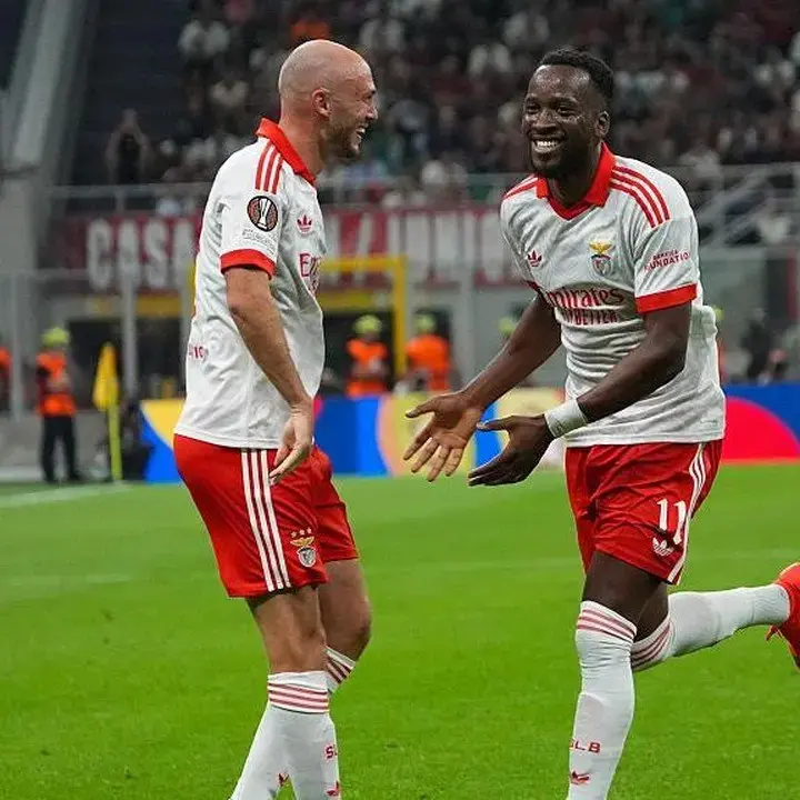 AC Milan Takluk 0-2 dari Benfica di Laga Pembuka Liga Europa