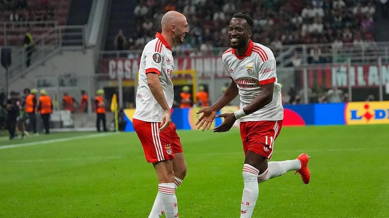 AC Milan Takluk 0-2 dari Benfica di Laga Pembuka Liga Europa