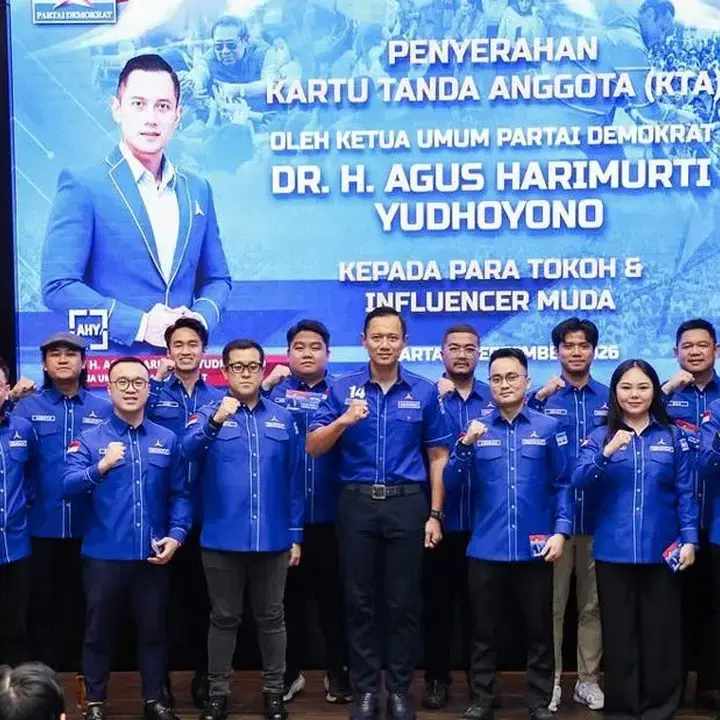 Aktor Aldi Taher dan Investor Andry Hakim Bergabung dengan Partai Demokrat