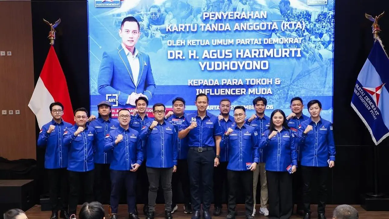 Aktor Aldi Taher dan Investor Andry Hakim Bergabung dengan Partai Demokrat
