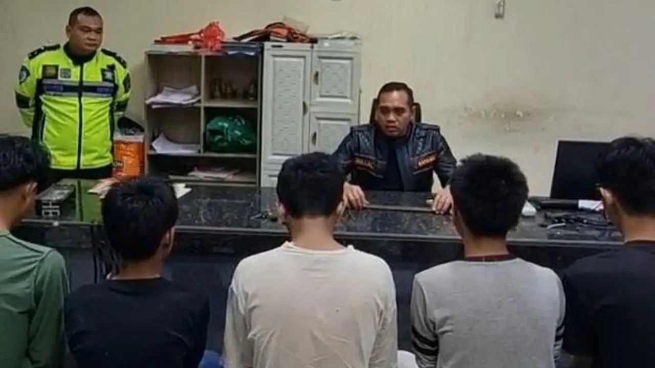 Amankan Lima Pelajar di Bogor, Polisi Sita Golok dan Cegah Tawuran