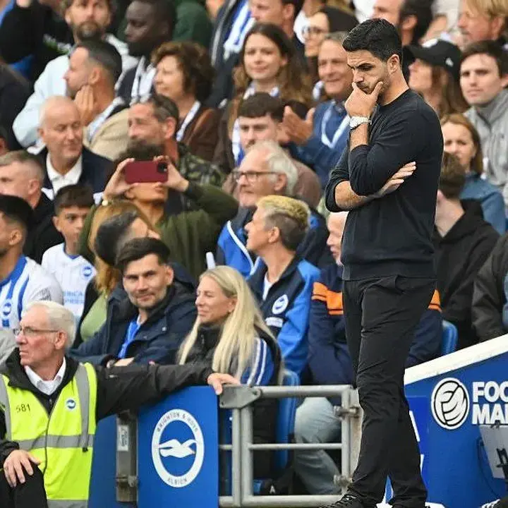 Arteta Akui Arsenal Pantas Kalah Telak dari Brighton