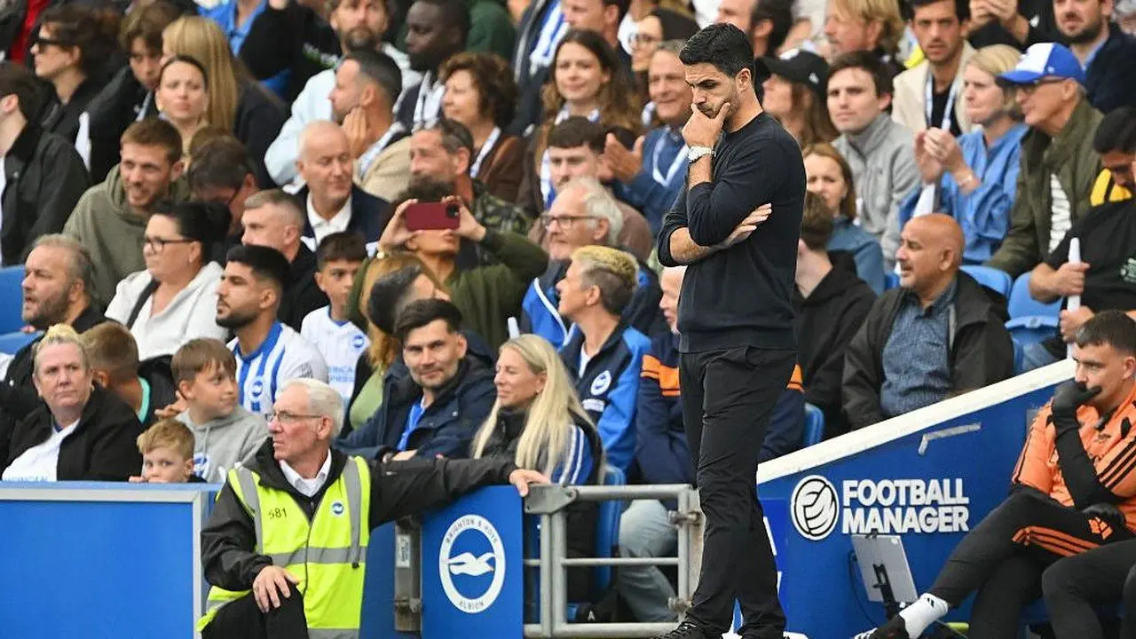 Arteta Akui Arsenal Pantas Kalah Telak dari Brighton