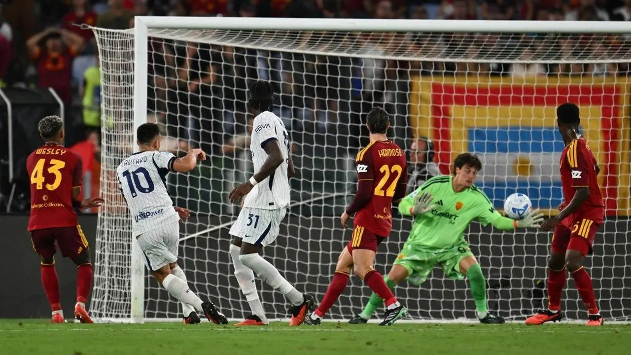 AS Roma Tahan Imbang Inter Milan, Persaingan Papan Atas Liga Italia Makin Ketat