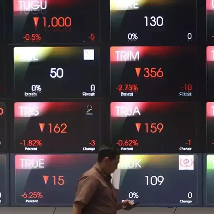 Asing Lepas Saham TPIA dan BBCA, Bursa Mengalami Net Sell Rp 424 Miliar