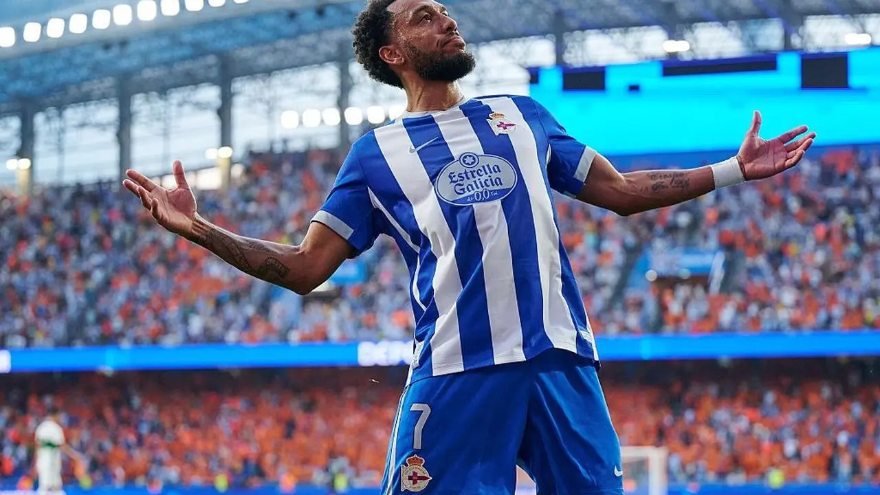 Aubameyang Bangkit di Liga Spanyol Bersama Deportivo La Coruna