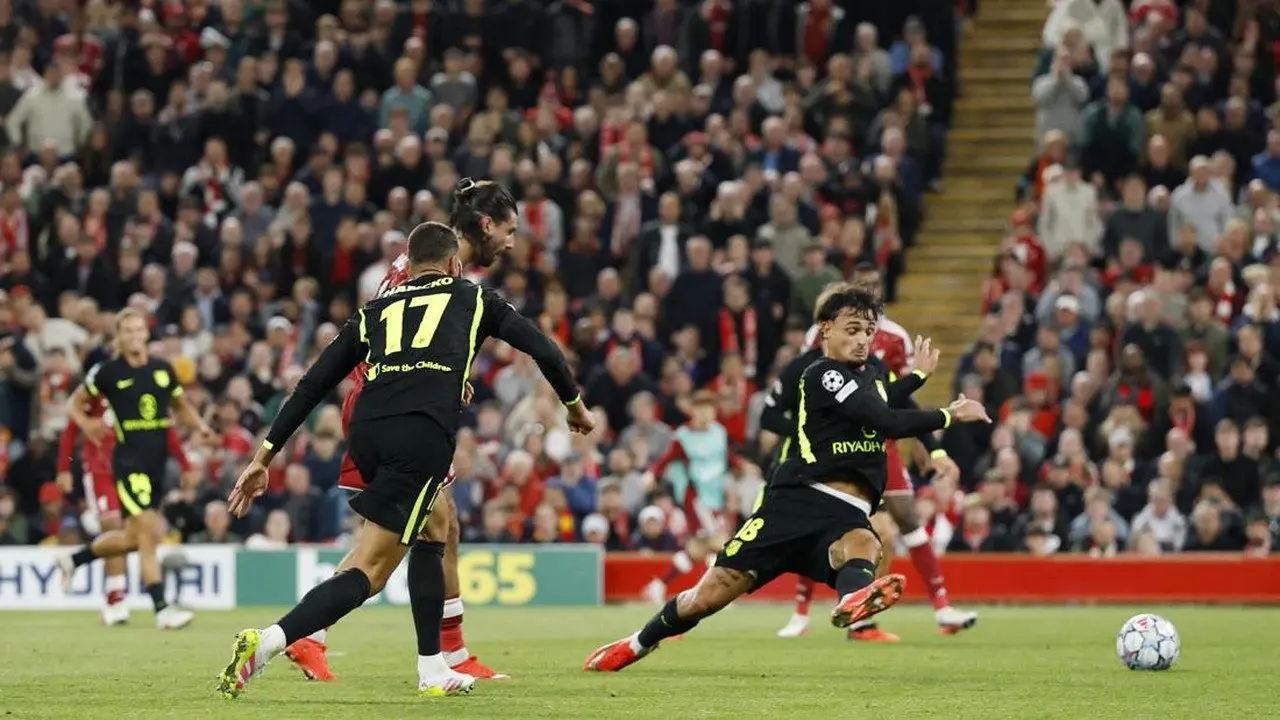 Babak I Liverpool vs Atletico Madrid Berakhir Imbang 1-1