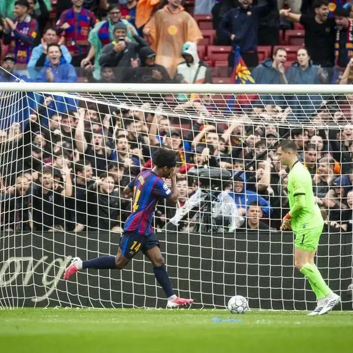 Babak Pertama: Barcelona Ungguli Feyenoord 2-0 di Liga Champions