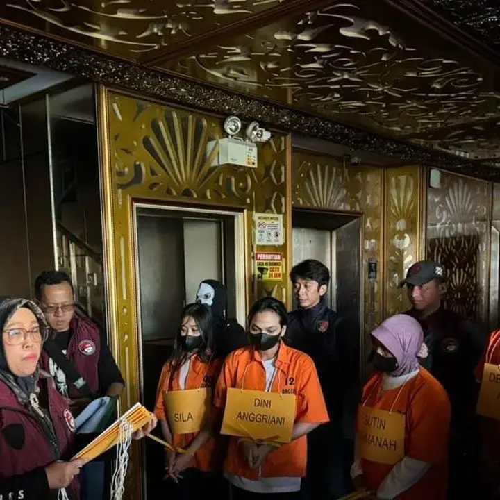 Bareskrim Polri Gelar Rekonstruksi Pengedaran Narkoba di Tiga Kelab Malam Batam