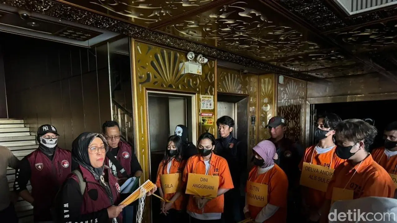 Bareskrim Polri Gelar Rekonstruksi Pengedaran Narkoba di Tiga Kelab Malam Batam