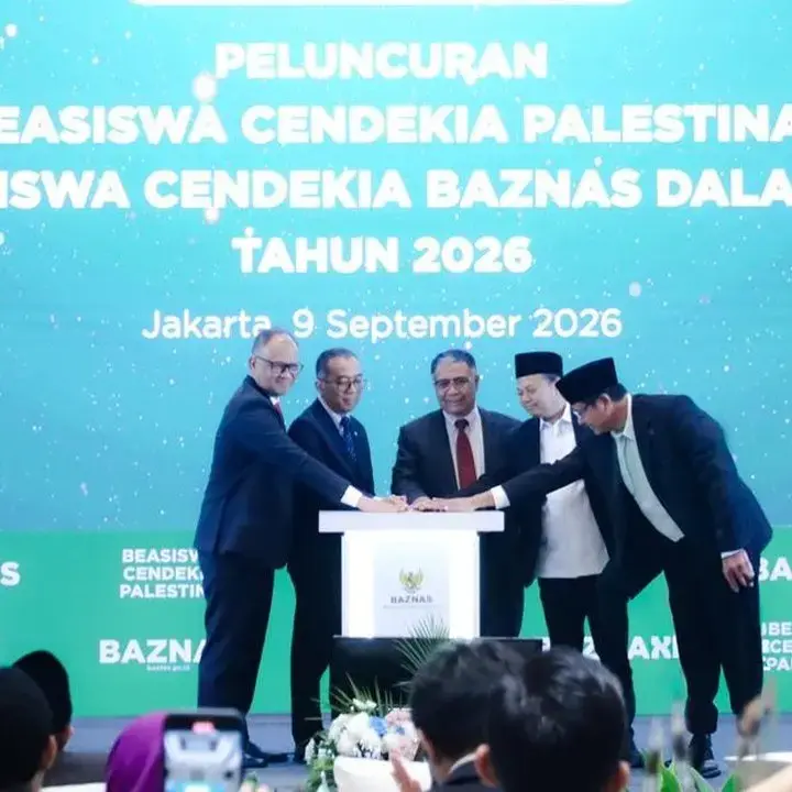 BAZNAS dan Kemendiktek Buka 200 Beasiswa S2 untuk Mahasiswa Palestina