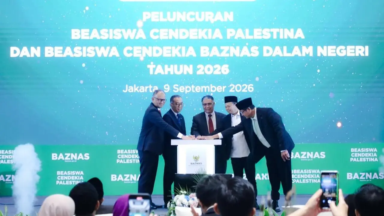 BAZNAS dan Kemendiktek Buka 200 Beasiswa S2 untuk Mahasiswa Palestina