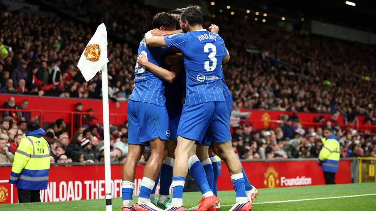 Brighton Dominasi Old Trafford, MU Tersingkir dari Carabao Cup