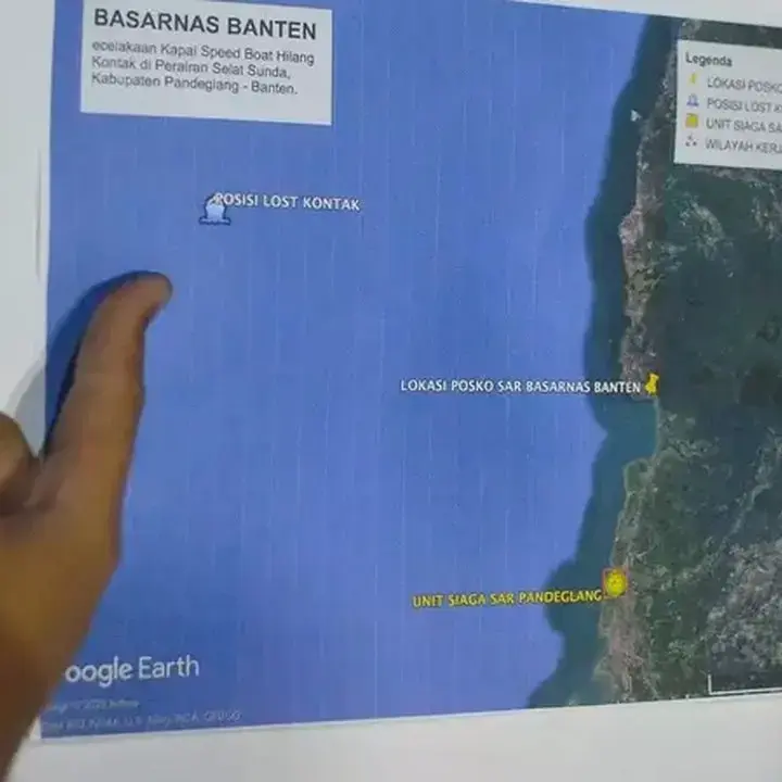 DPR Desak Pencarian Jurnalis Hilang Kontak di Selat Sunda