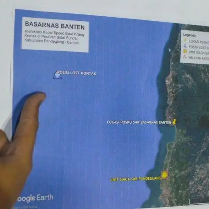 Dua Drone Termal Dikerahkan Cari Jurnalis Hilang Dekat Anak Krakatau